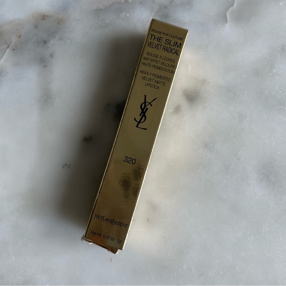 NIB YSL the slim velvet radical in 320 + gift - Picture 5 of 12
